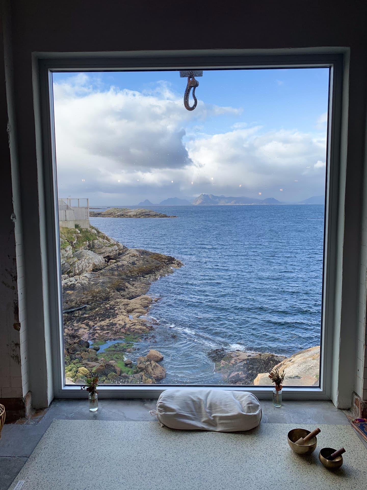 Fönster mot havet i Norge