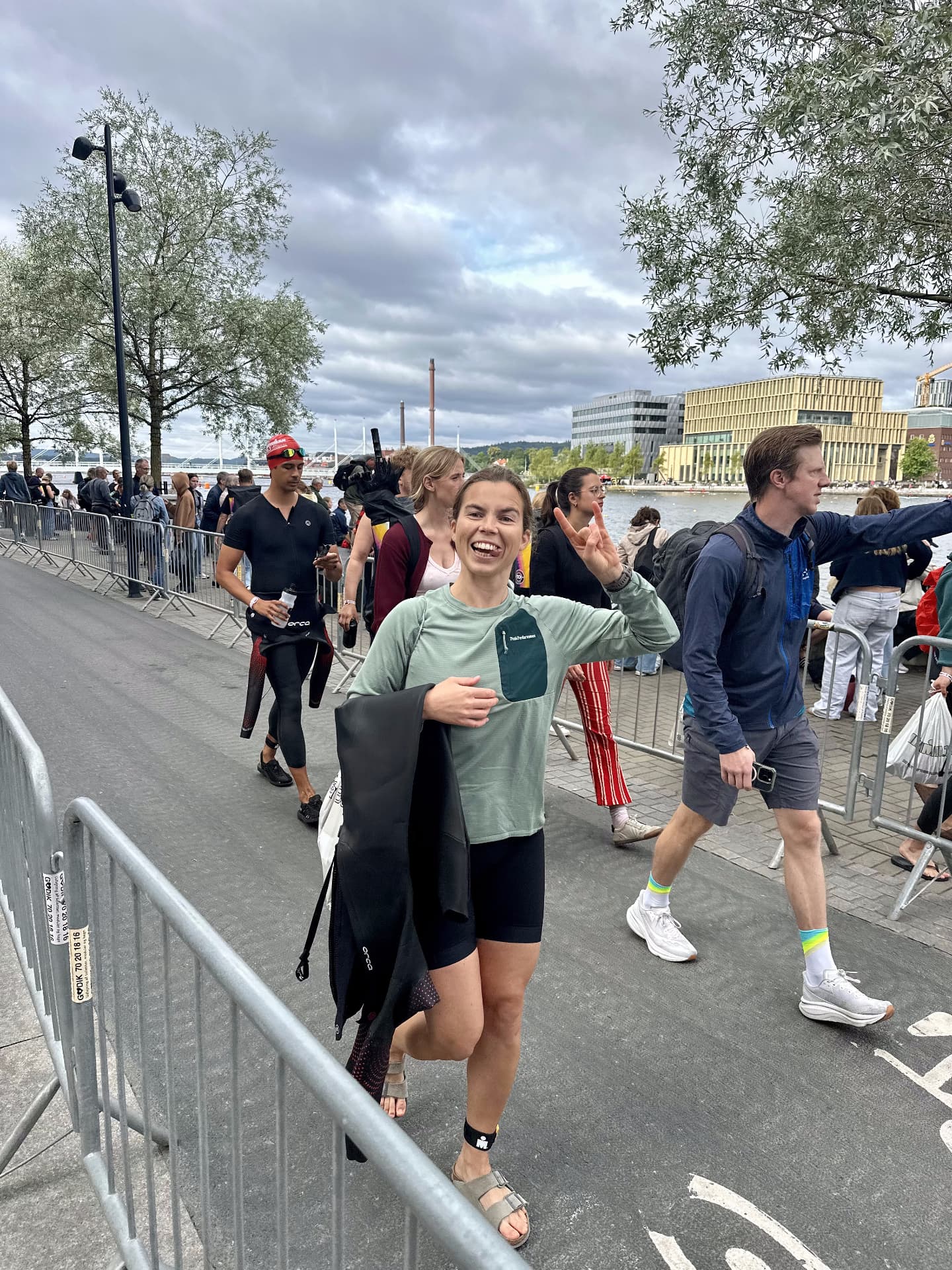 Ironman 70.3 målgång